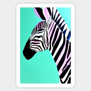 The Zebra Sticker